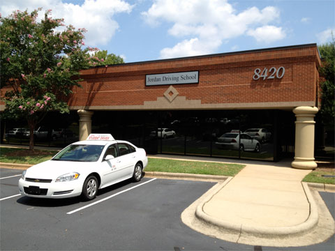photo of the front of the building of Jordan Driving School